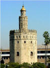 Torre del Oro de Sevilla, frente a Triana