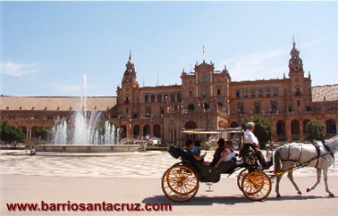 Plaza de Espaa - Parque de Mara Luisa - Sevilla
