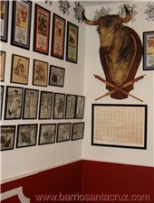 Fotografias de toreros - Restauramte Santa Cruz  - Sevilla