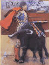 Toros en Sevilla-Cartel de Toros Temporada 2001 - Autor Larry Rivers