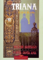 TRIANA - Cartel anunciador de la Velá de Santiago y Santana 2002
